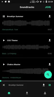 Loudly Soundtracks android App screenshot 5