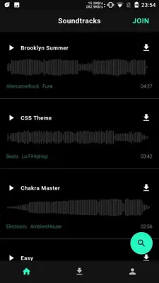 Loudly Soundtracks android App screenshot 7